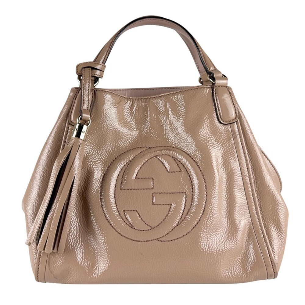 Auth Gucci Soho Handbag Shoulder Bag #302685G44B